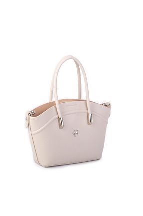 کیف پستچی بژ زنانه چرم مصنوعی Nas Bag - کد 844568475