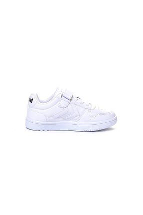 کفش اسنیکر سفید بچه گانه چسبی hummel - کد 240594785