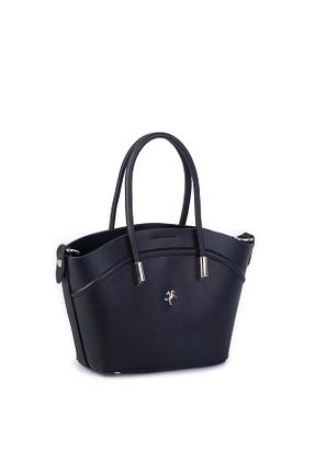 کیف پستچی مشکی زنانه چرم مصنوعی Nas Bag - کد 844570100