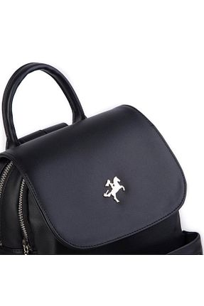 کوله پشتی مشکی زنانه سایز متوسط Nas Bag - کد 779155257