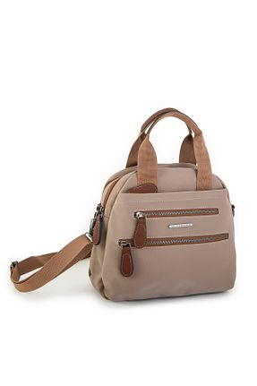 کیف پستچی قهوه ای زنانه چرم مصنوعی Nas Bag - کد 760580578
