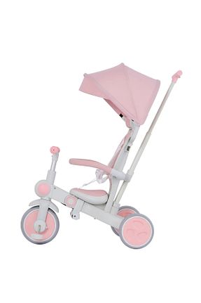 کالسکه 3 چرخ کودک صورتی 7 - 10 Kg Flashy baby - کد 862300787