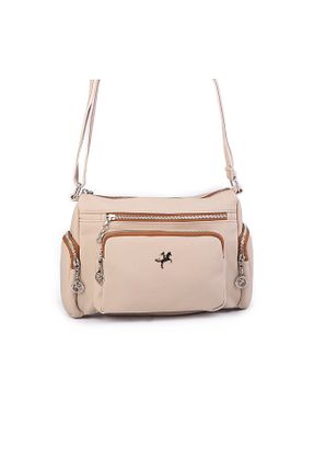 کیف پستچی بژ زنانه پارچه ای Nas Bag - کد 783328095