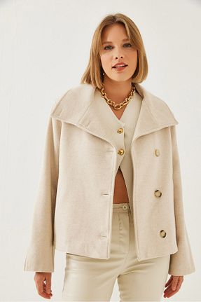 کت بژ زنانه رگولار Bianco Lucci - کد 868587116