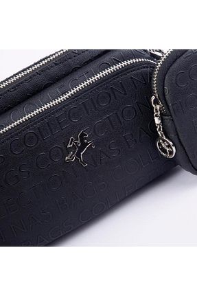 کیف پستچی مشکی زنانه چرم مصنوعی Nas Bag - کد 818396169