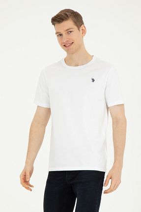 تیشرت سفید مردانه رگولار U.S. Polo Assn. - کد 859166663