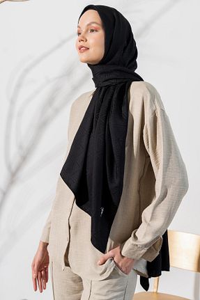 شال مشکی زنانه پلی استر JAWEL - کد 868592212