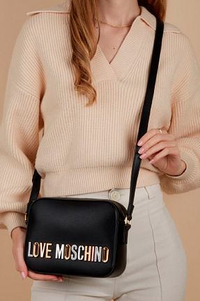 کیف پستچی مشکی زنانه Love Moschino - کد 837970519