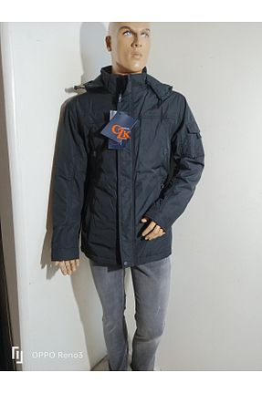 پالتو پشمی سایز بزرگ مشکی مردانه سایز بزرگ CZK - کد 868616303