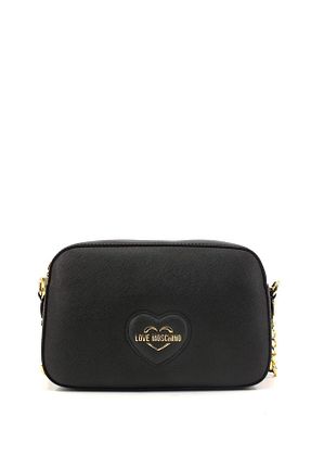 کیف دوشی مشکی زنانه چرم مصنوعی Love Moschino - کد 776865158