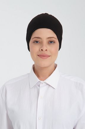 کلاه شنای حجاب مشکی زنانه Wega Moda - کد 868612733
