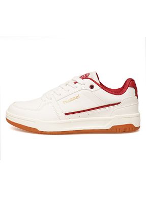 کفش اسنیکر سفید زنانه بند دار hummel - کد 865152612