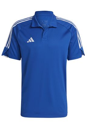 پولوشرت آبی مردانه چرم adidas - کد 869236261