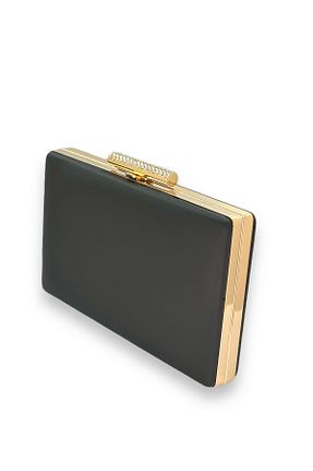کیف مجلسی مشکی زنانه فلزی MidStore - کد 935015487
