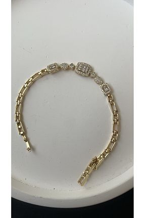 دستبند استیل (فولاد) طلائی بچه گانه روکش طلا Liva Accessories - کد 868618617