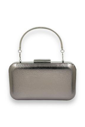کیف مجلسی طلائی زنانه فلزی Seri - کد 868623252