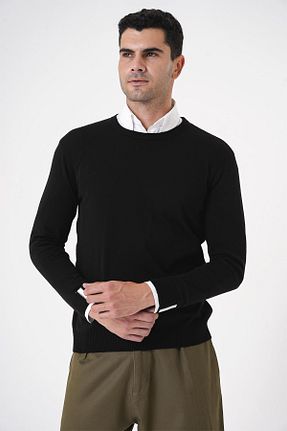 پلیور مشکی مردانه ساده CHUBA - کد 34087923