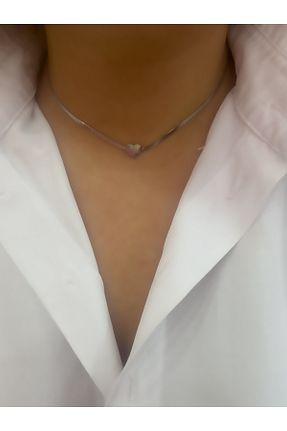 گردنبند استیل ( فولاد ) زنانه استیل ضد زنگ Hicrans Takı - کد 869267171