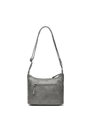 کیف پستچی طوسی زنانه چرم مصنوعی BARCELONA 21K - کد 763823995