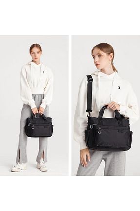 کیف پستچی مشکی زنانه پارچه ای Smart Bags - کد 445920528