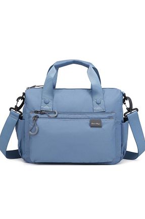 کیف پستچی آبی زنانه پارچه ای Smart Bags - کد 809995544