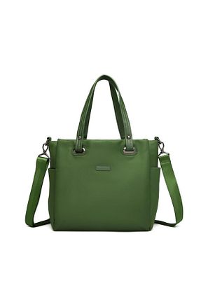 کیف دوشی سبز زنانه پارچه ای BARCELONA 21K - کد 805644905