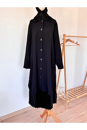 تونیک حجاب مشکی زنانه بافتنی Muhtelif - کد 869300268