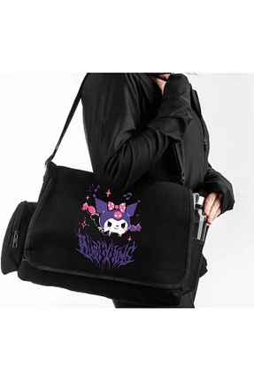 کیف پستچی بنفش زنانه پارچه ای Aesthia - کد 868749702