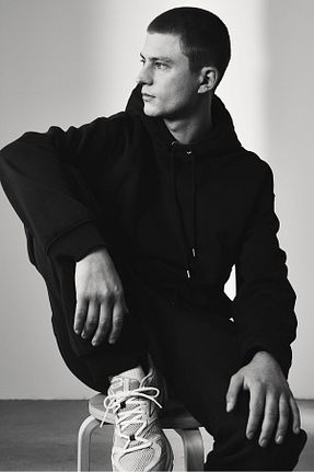 شلوار قهوه ای مردانه پلی استر H&M - کد 868752917