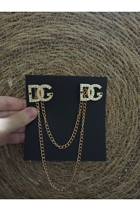 سنجاق سینه طلائی زنانه فلزی miyawu - کد 868754935