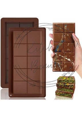 قالب کیک و فر قهوه ای سیلیکون Kitchen Beauty - کد 867084967