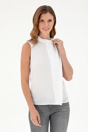بلوز بژ زنانه ساده U.S. Polo Assn. - کد 860687712