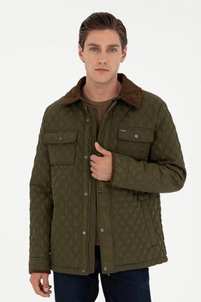 کاپشن خاکی مردانه بدون آستر U.S. Polo Assn. - کد 860693870