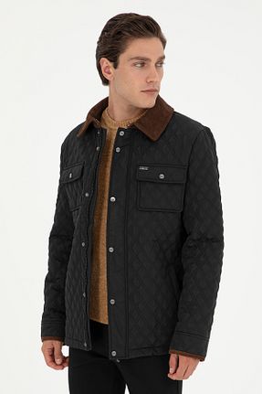کاپشن مشکی مردانه بدون آستر U.S. Polo Assn. - کد 860693882