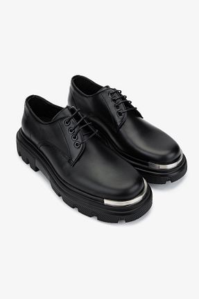 کفش کژوال مشکی مردانه چرم خالص Valmenti - کد 868863335