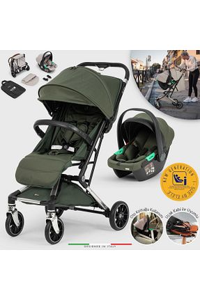 سیستم مسافرتی کالسکه کودک سبز Tek Elle Katlama Elele - کد 870881231
