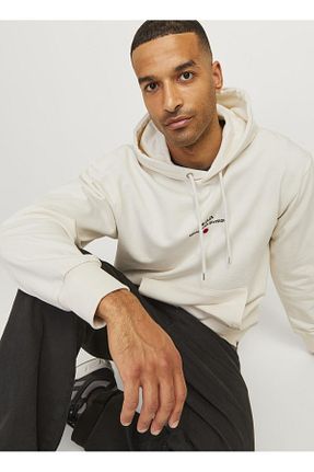 سوئیشرت سفید مردانه ساده Jack & Jones - کد 868897260