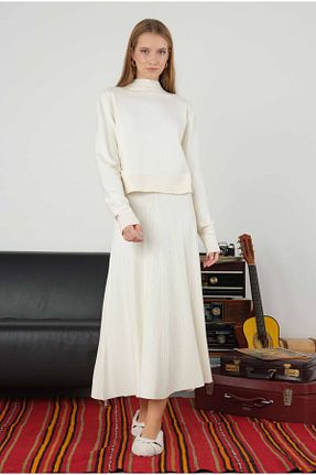 دامن نباتی زنانه تریکو HEQA - کد 868914719