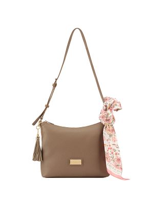 کیف دوشی قهوه ای زنانه چرم مصنوعی Laura Ashley - کد 772243034