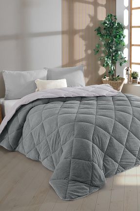 لحاف دونفره طوسی 195 x 215 Zeynep Tekstil - کد 868922192