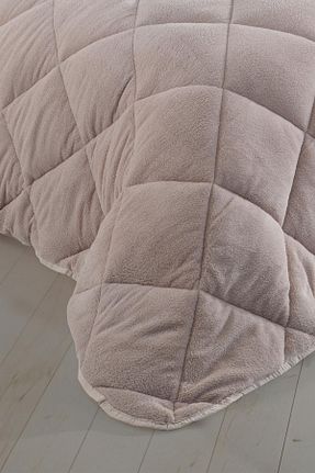 لحاف دونفره بژ 195 x 215 Zeynep Tekstil - کد 868922187