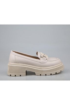 بابت بژ زنانه چرم لاکی FELES - کد 868947810