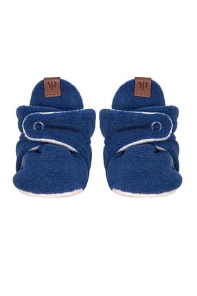 پاندوف آبی بچه گانه پارچه ای Caluu Baby - کد 218301718