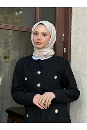 شال بژ زنانه پنبه ای müqofficial - کد 869013799