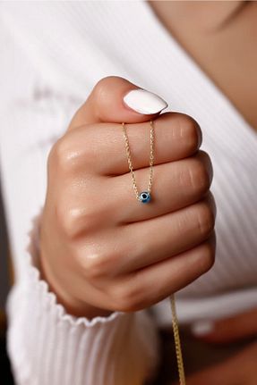 گردنبند نقره طلائی زنانه 925 عیار SARIASLAN - کد 377093390