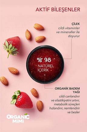 پیلینگ بدن مرطوب کننده ORGANİC MİMİ - کد 806488754