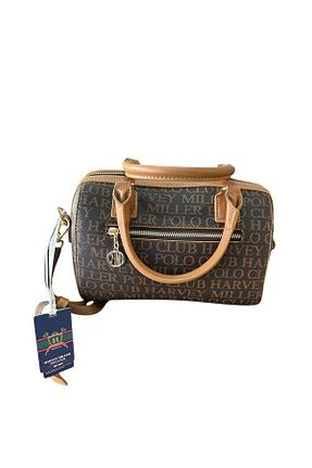 کیف دوشی قهوه ای زنانه چرم مصنوعی NILOO - کد 868996338