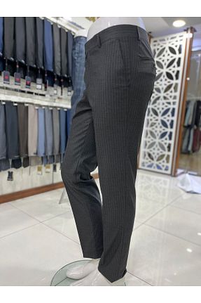 شلوار پارچه ای طوسی مردانه فاق نرمال Torero - کد 868995286