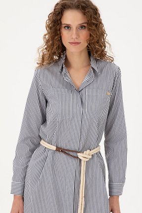 لباس سرمه ای زنانه بافتنی U.S. Polo Assn. - کد 868995327