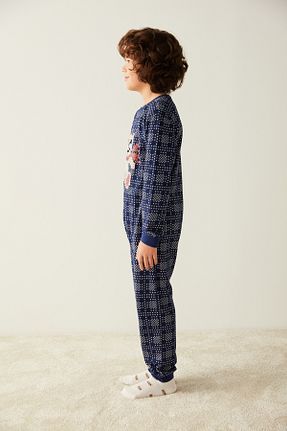 بالاتنه راحتی سرمه ای بچه گانه طرح دار Penti - کد 371762024